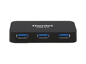 HUB 4PORTE USB 3.0+ALIMENTATORE 10 WATTS