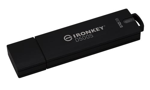 512GB IRONKEY D500S FIPS 140-3 Lvl 3 (Pending) AES-256