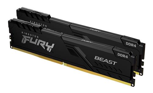 64GB DDR4-3200MHZ CL16 DIMM (Kit of 2) FURY Beast Black