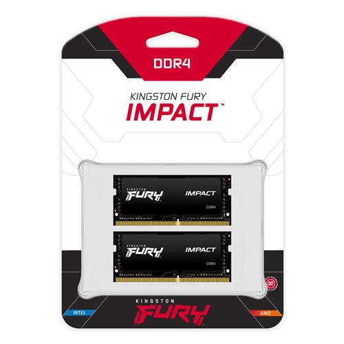64GB DDR4-3200MHZ CL20 SODIMM (Kit of 2) FURY Impact