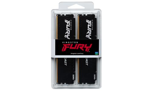 64GB DDR5 6000MT/S CL30 DIMM Kit of 2 FURY Beast Black EXPO