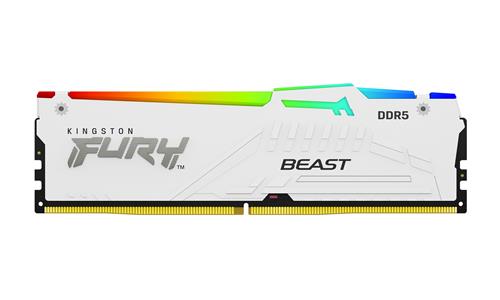 64GB DDR5-5200MT/S CL40 DIMM (Kit of 2) Beast White RGB XMP