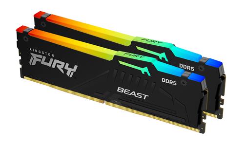 64GB DDR5-5200MT/S CL40 DIMM (KIT OF 2) FURY BEAST RGB