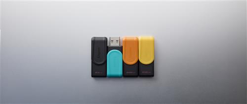 Kingston Technology DataTraveler 64GB Portable USB 3.2 Gen 1 Exodia S (Nero/Nero)