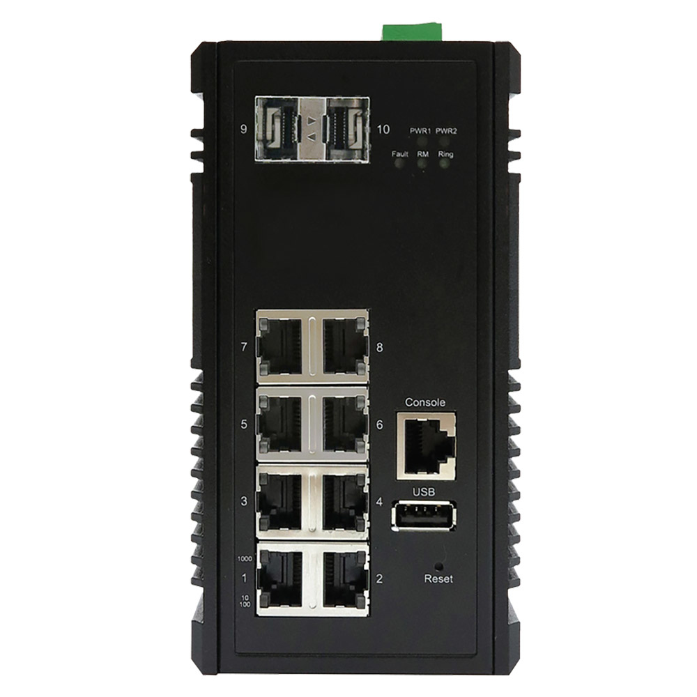 Edimax IGS-5208 switch di rete Gestito Gigabit Ethernet (10/100/1000) Nero