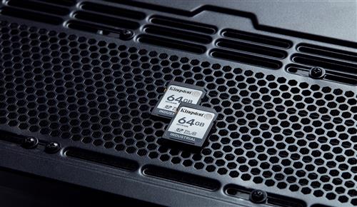 64GB SDXC INDUSTRIAL C10 -40C to 85C UHS-I U3 V30 A1 pSLC