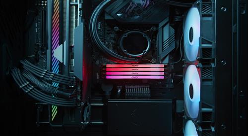 96GB DDR5-6000MT/S CL32 DIMM Kit of 2 Renegade RGB Silver XMP