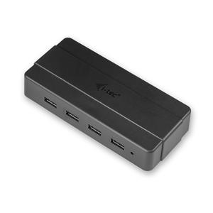 i-tec U3HUB445 hub di interfaccia USB 3.2 Gen 1 (3.1 Gen 1) Type-B 5000 Mbit/s Nero