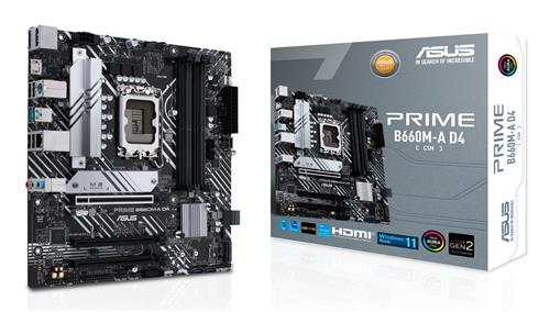 PRIME B660M-A D4-CSM//LGA1700 B660 USB3.2 GEN 2 MB