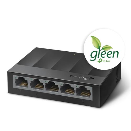 TP-Link LS1005G switch di rete Non gestito Gigabit Ethernet (10/100/1000) Nero