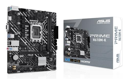 PRIME H610M-K//LGA1700 H610 DDR5 U32 GEN 1 M.2 MB