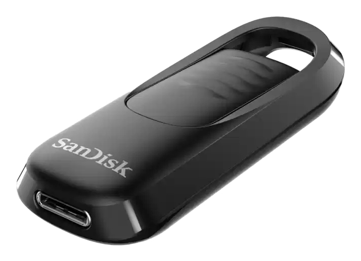 SanDisk SDCZ480-128G-G46 unità flash USB 128 GB USB tipo-C 3.2 Gen 1 (3.1 Gen 1) Nero
