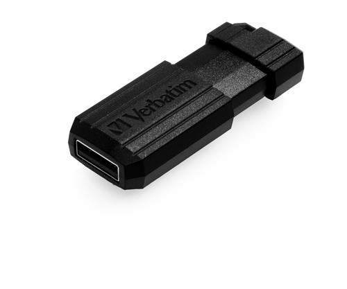 USB DRIVE 2.0 PINSTRIPE 128GB BLACK