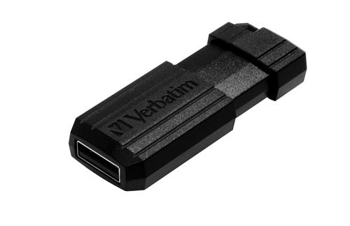 USB DRIVE 2.0 PINSTRIPE 32GB BLACK