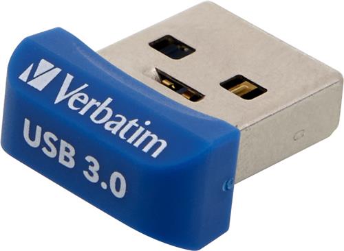 Verbatim Store 'n' Stay NANO - Memoria USB 3.0 da 16 GB - Blu