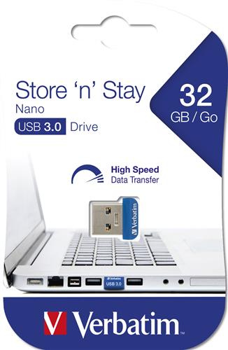 USB DRIVE 3.0 NANO STORE N STAY 32GB
