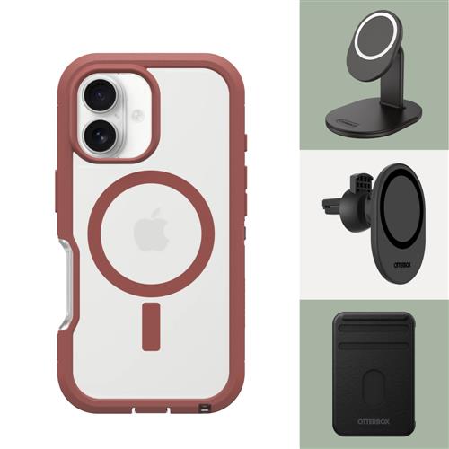 OB DEFND XTCLEAR APPLE IPHONE16 Dust Bowl - brown/clear