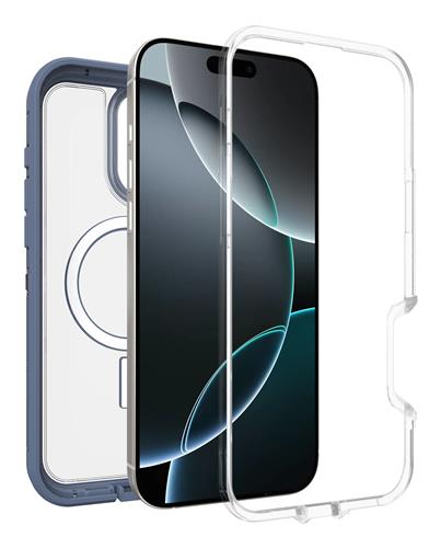 OB DEFND XTCLEAR APPLE IPHONE16 ProMax Mountain Storm-clear/blue