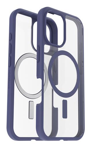 OB REACT MAGSAFE APPLE IPHONE16 Space Cadet clear/purple