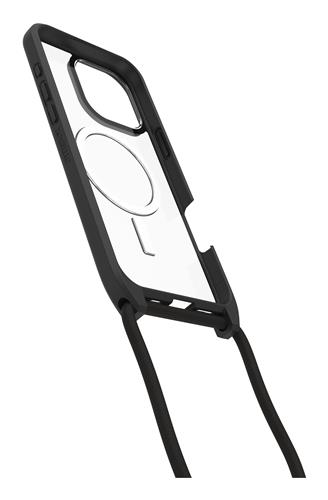 OB REACT NECKLACEMAGS APPLE iPhone16 ProMax BlCrys-clear/bl