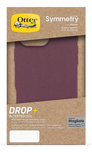 OB SYM CACTUS LEATHER APPLE iPhone 16 ProMax MaroonBells-red