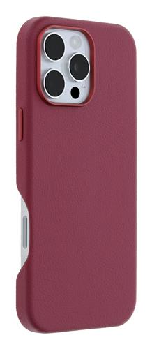 OB SYM CACTUS LEATHER APPLE iPhone 16 ProMax MaroonBells-red