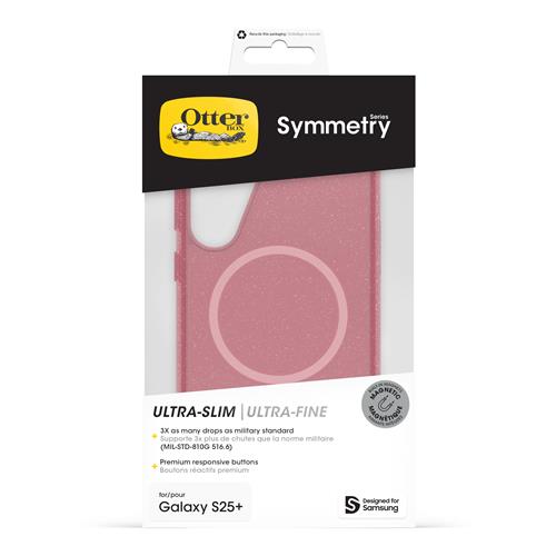 OB SYM CLEAR MAGNETS SAMSUNG Galaxy S25+ Thimbleberry - pink