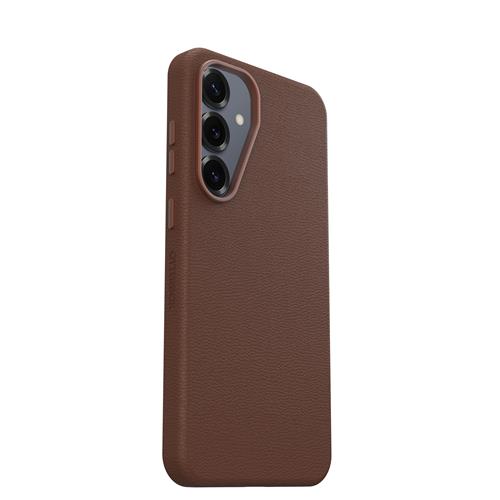 OB SYMCACTUS LEATHER SAMSUNG Galaxy S25+ Rich Adove - brown