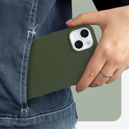 OB SYMMETRY CACTUS LEATHER Apple iPhone 15 Plus C.Groove gr