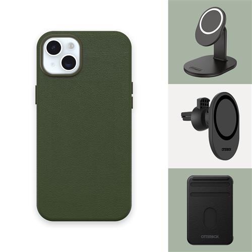 OB SYMMETRY CACTUS LEATHER Apple iPhone 15 Plus C.Groove gr