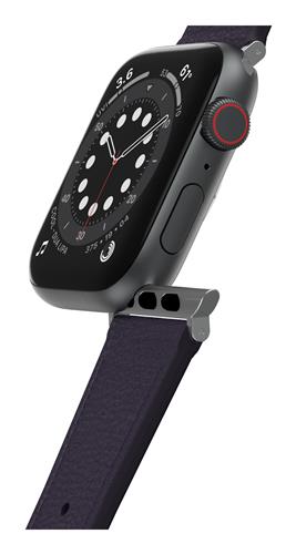 OB SYMTR APPLE WATCH BAND 10-L 44/45/46mm Plum Luxe - purple