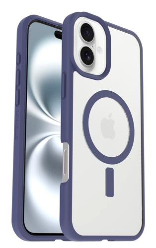 OB REACT MAGSAFE APPLE IPHONE16 PLUS SPACE CADET - CLEAR/PURPLE