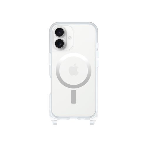 OB REACT NECKLACEMAGSAFE APPLE IPHONE 16 - CLEAR