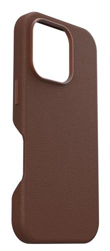 OB SYM CACTUS LEATHER APPLE IPHONE 16 PRO RICH ADOBE - BROWN