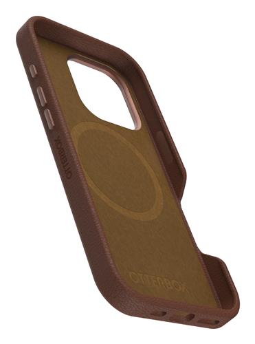 OB SYM CACTUS LEATHER APPLE IPHONE 16 PRO RICH ADOBE - BROWN