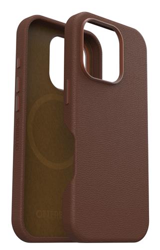 OB SYM CACTUS LEATHER APPLE IPHONE 16 PRO RICH ADOBE - BROWN