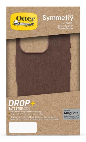 OB SYM CACTUS LEATHER APPLE IPHONE 16 PRO RICH ADOBE - BROWN