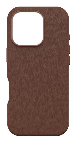 OB SYM CACTUS LEATHER APPLE IPHONE 16 PRO RICH ADOBE - BROWN