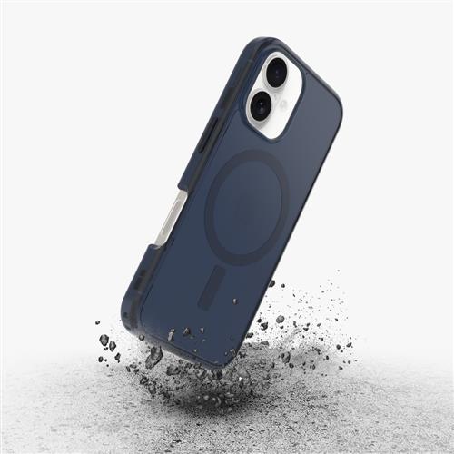 OB SYMM CLEAR MAGSAFE APPLE IPHONE 16 BLUE BEAR - BLUE