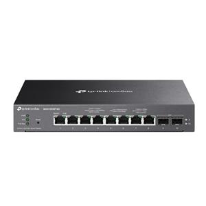 TP-Link Omada SG2210XMP-M2 switch di rete Gestito L2/L2+ 2.5G Ethernet (100/1000/2500) Supporto Power over Ethernet (PoE) Nero