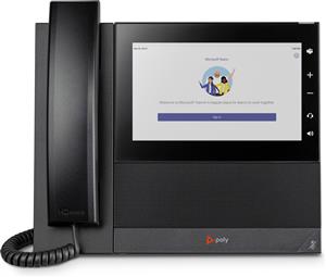 POLY CCX 600 Business Media Phone for Microsoft Teams and PoE-enabled telefono IP Nero LCD Wi-Fi