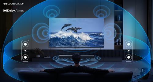 HOME SOUNDBAR 2.0 100W DOLBY DIGBT