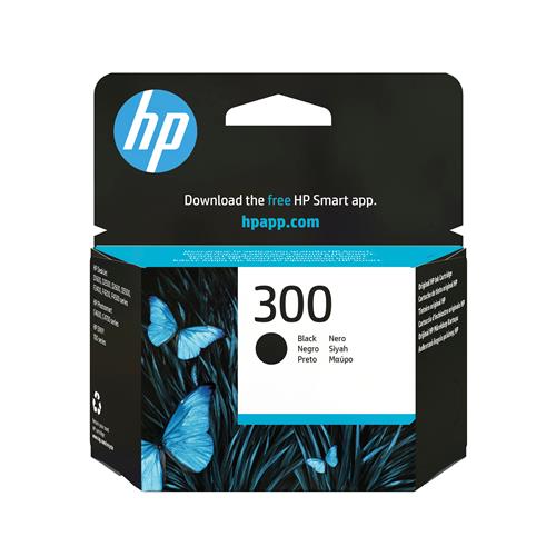 HP 300 BLACK ORIGINAL INK EN/PL/HU/CZ/SL Cartridge