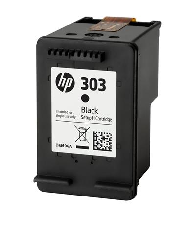 HP 303 BLACK ORIGINAL INK EN/RU/FR/PL/CZ/HU Cartridge