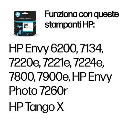 HP 303 BLACK ORIGINAL INK EN/RU/FR/PL/CZ/HU Cartridge