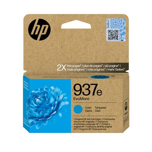 HP 937E EVOMORE CYAN EN/DE/PL/CZ Ink Cartridge