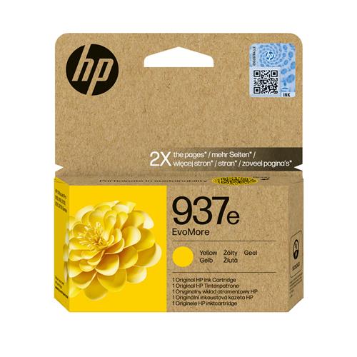 HP 937E EVOMORE YELLOW EN/FR/IT/PT/ES Ink Cartridge
