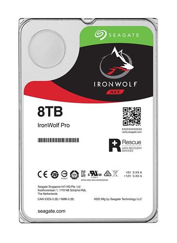 IRONWOLF 8TB NAS 3.5IN 6GB/S SATA 256MB