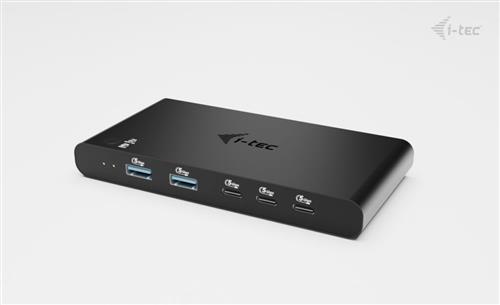 I-TEC KVM HDMI DOCK FOR 2 HOSTS POWER DELIVERY 2X 100W