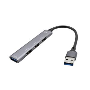 i-tec Metal U3HUBMETALMINI4 hub di interfaccia USB 3.2 Gen 1 (3.1 Gen 1) Type-A Metallico